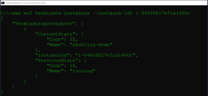 Working with AWS Command Line Interface (CLI)