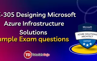 AZ-305 Designing Microsoft Azure Infrastructure Solutions Sample Questions