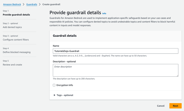 Securing LLMs with Guardrails for Amazon Bedrock