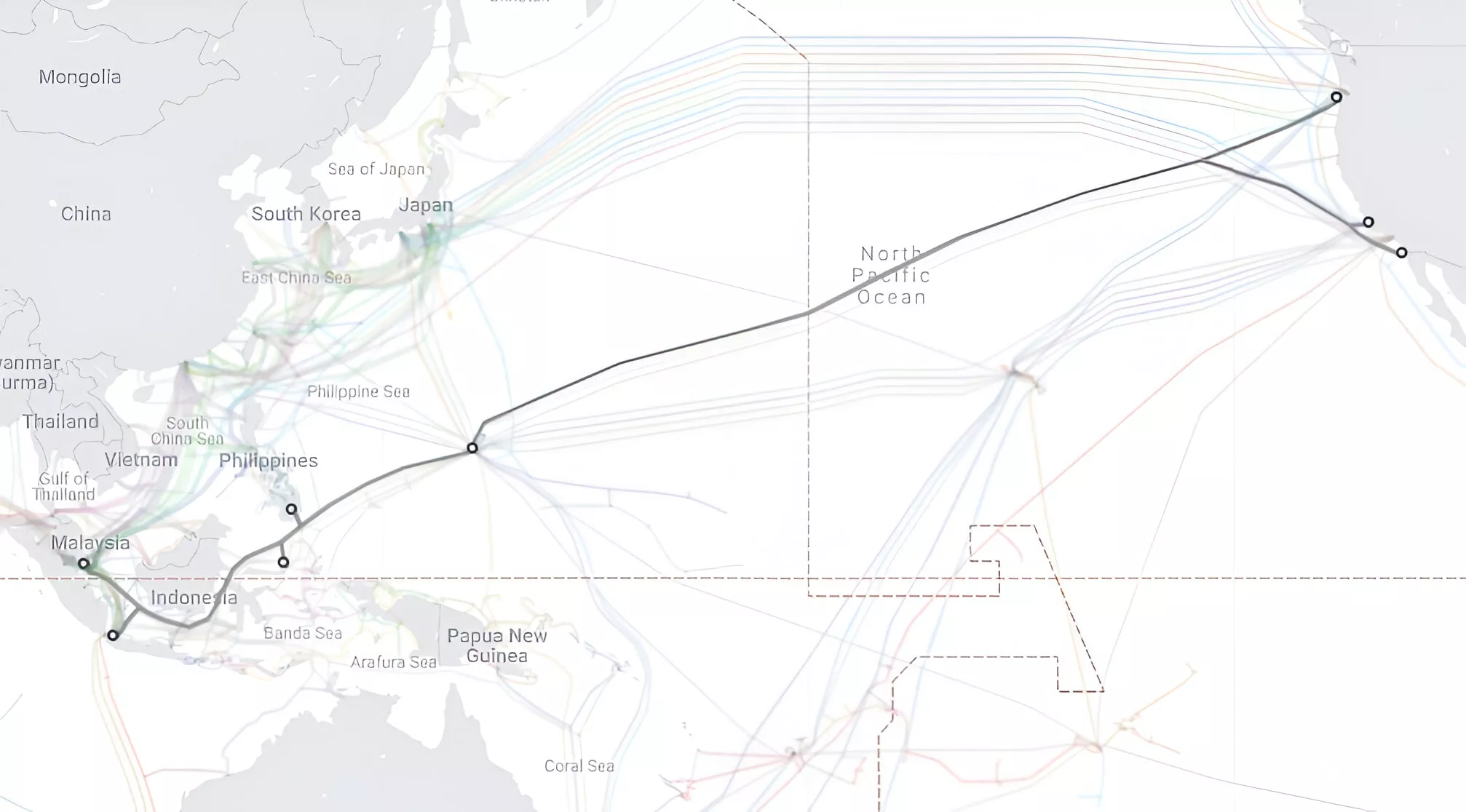 Bifrost Submarine Cable Map