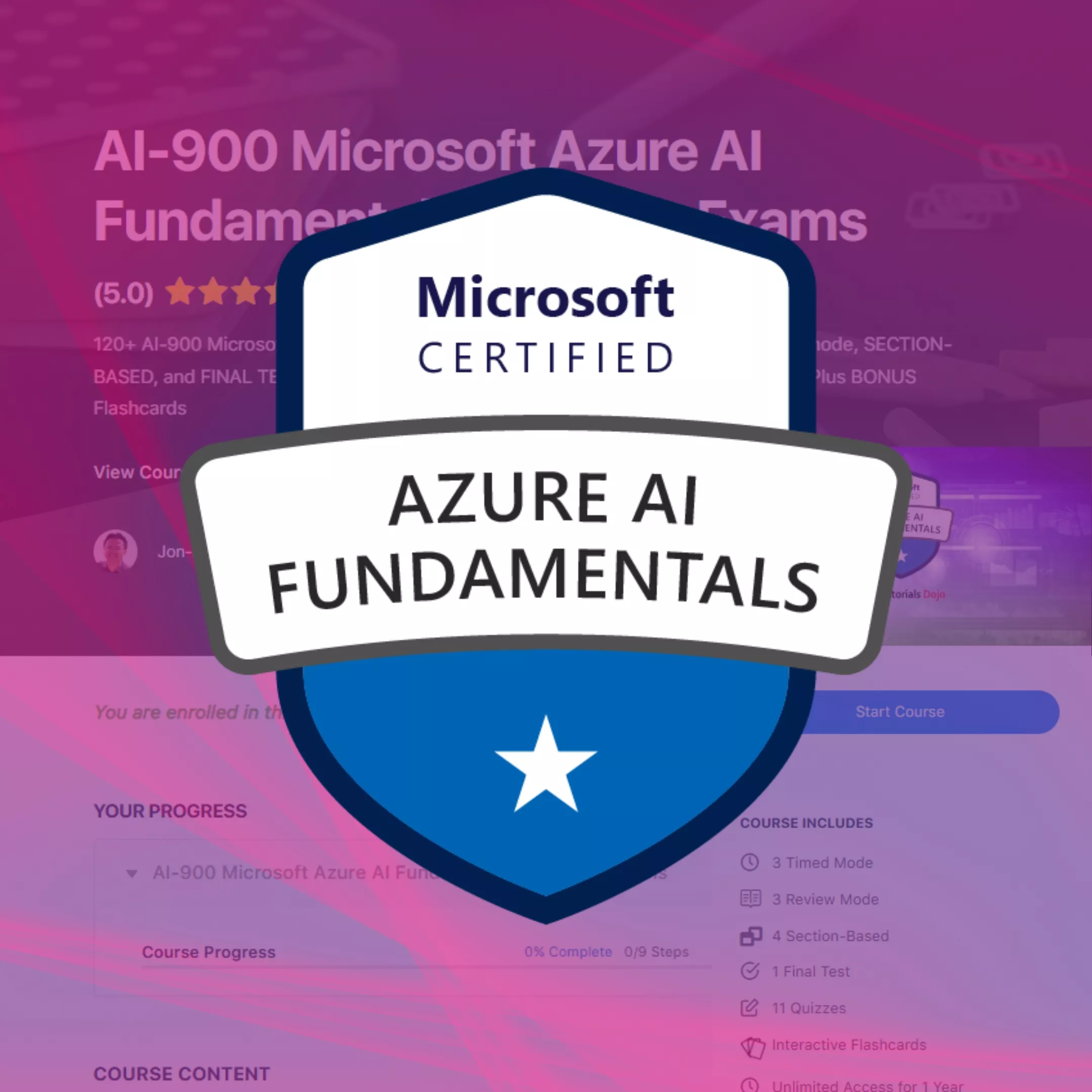 AI-900 Microsoft Azure AI Fundamentals Practice Exams