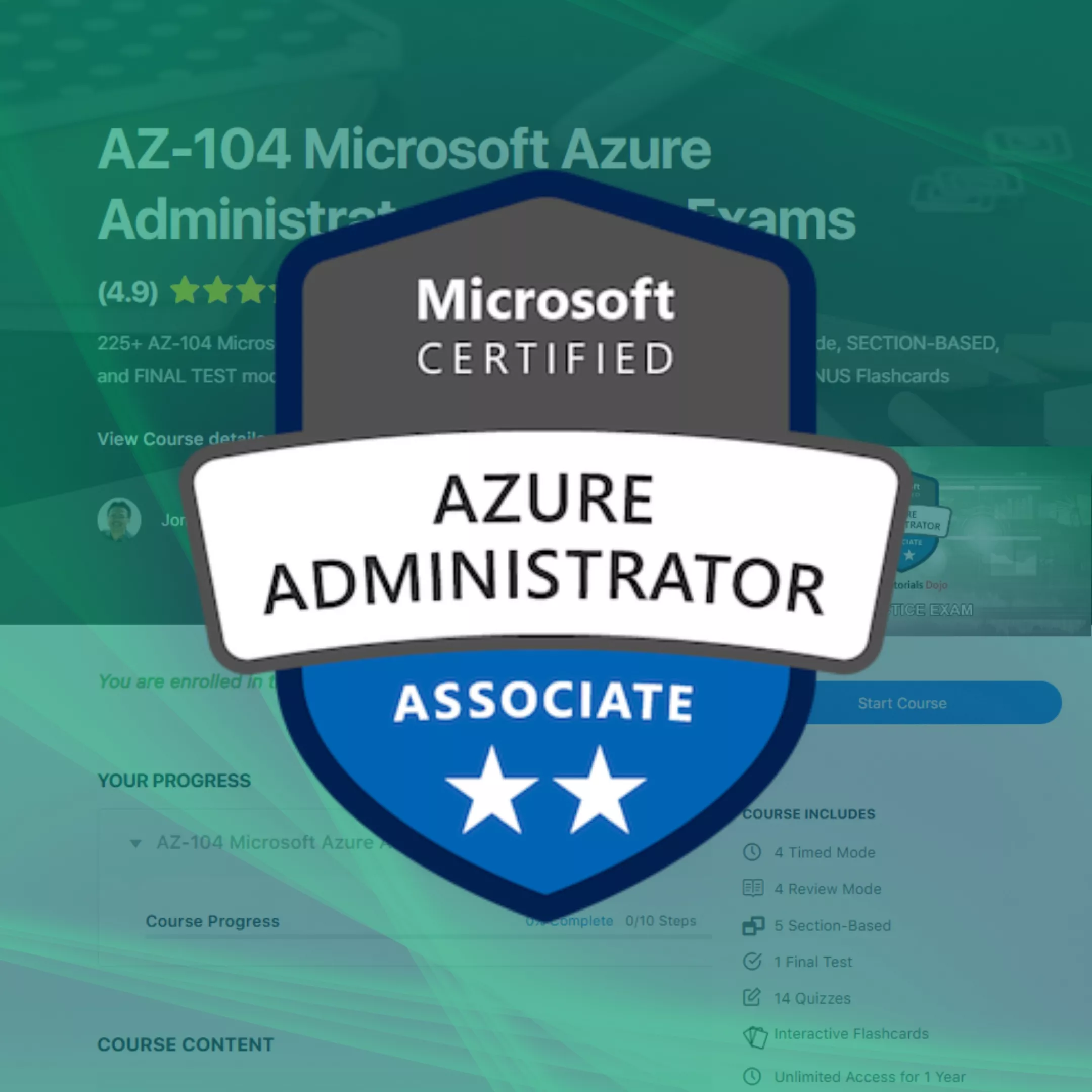 AZ-104 Microsoft Azure Administrator Practice Exams