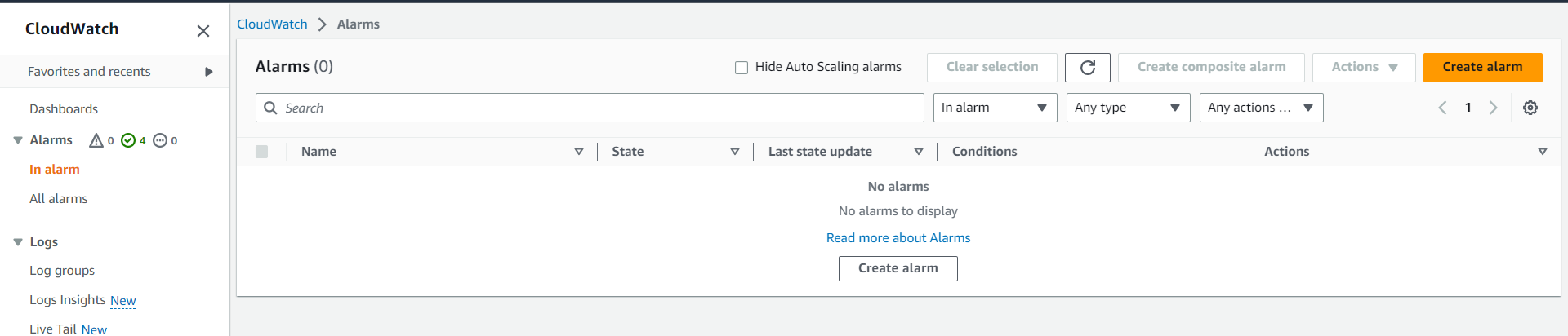 TD_Create Alarm