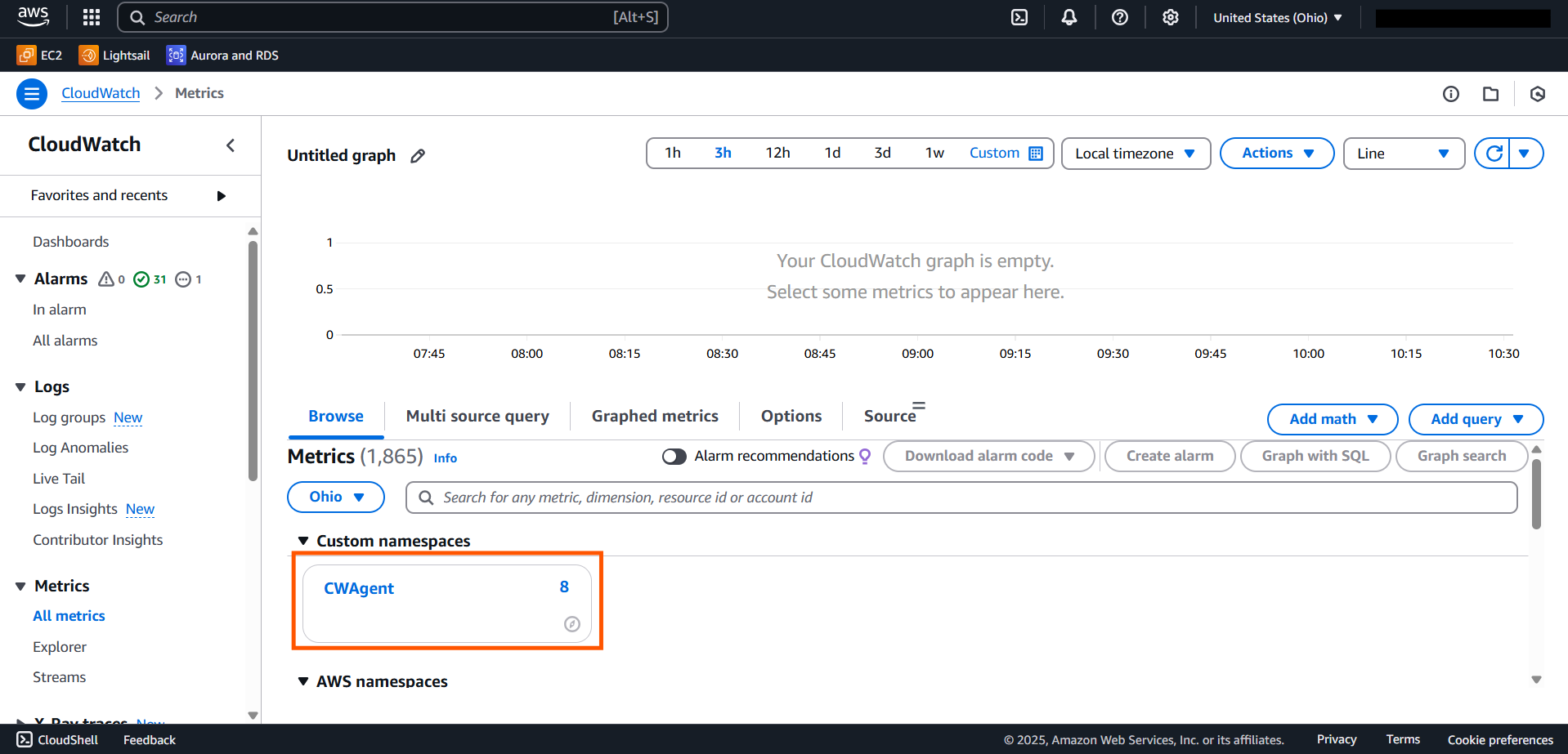 How to Automate Storage and Memory Space Monitoring in Amazon EC2 with CloudWatch and Slack