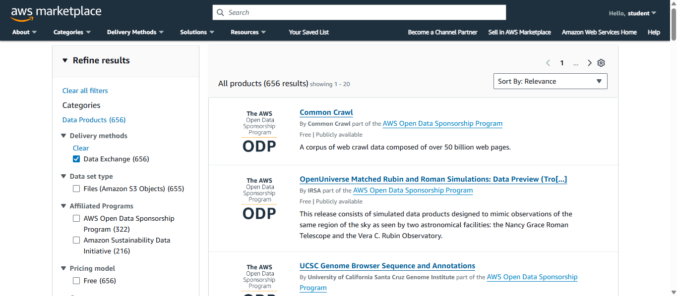 AWS Data Exchange