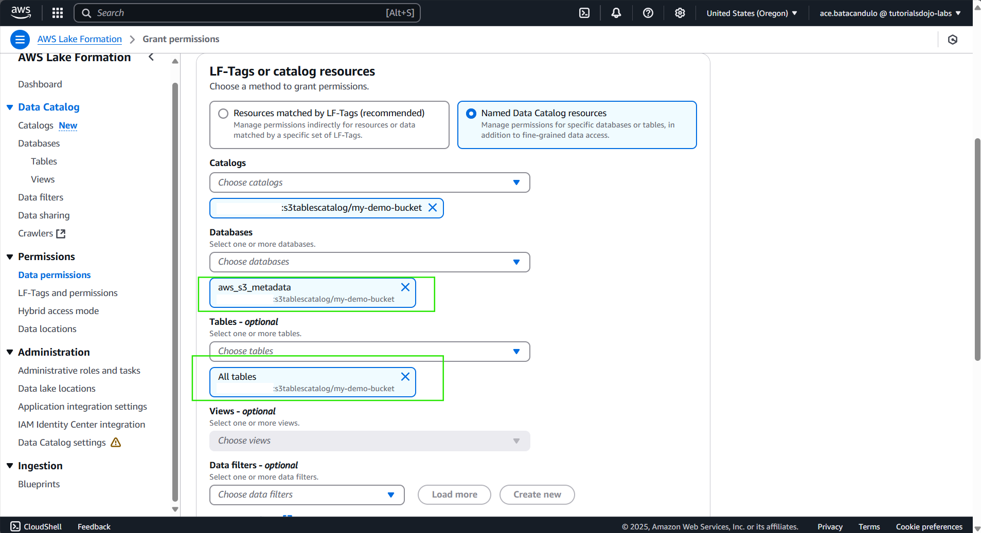 TD_AWS Lake Formation_Data Permissions_1