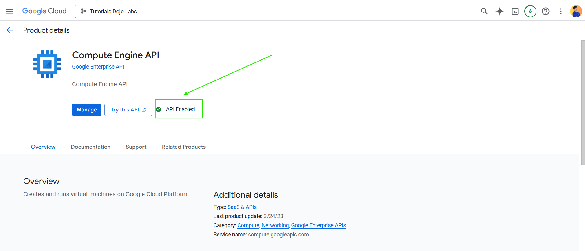 GCP_Compute Engine API_Enabled