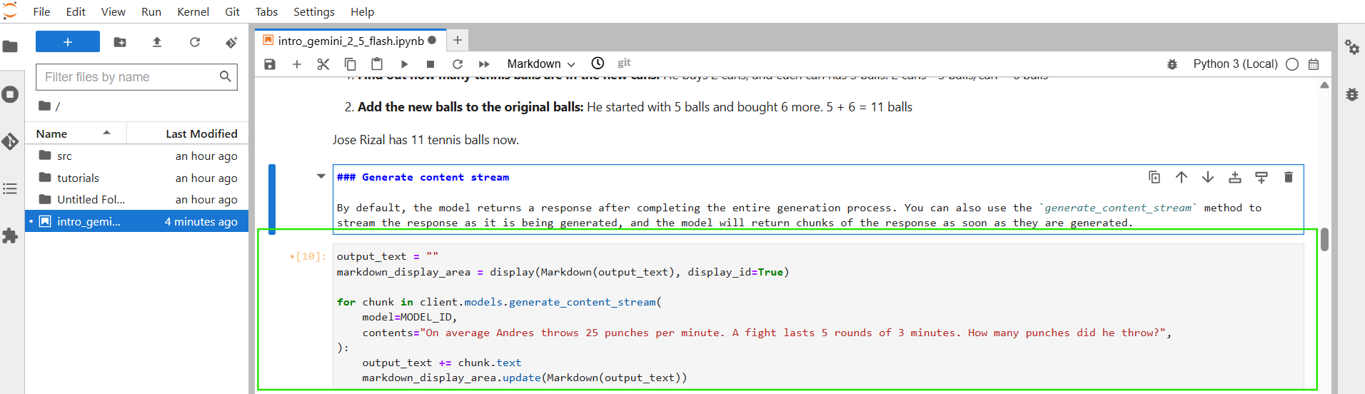 Google Cloud_Open JupyterLab Demo 2