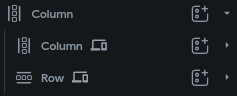 row-column-widget tree