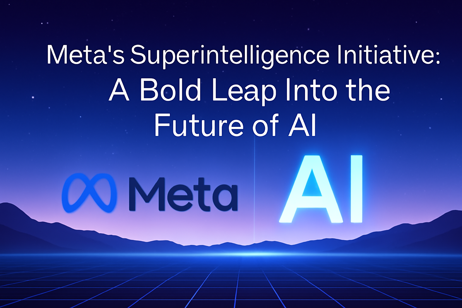 Meta's Superintelligence Initiative A Bold Leap Into the Future of AI