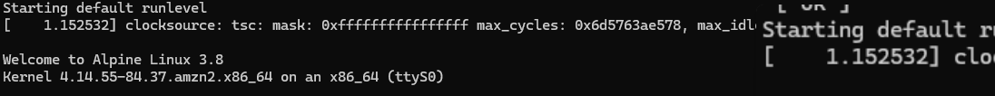 Welcome to Alpine Linux