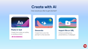Create page