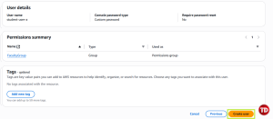 Review user details