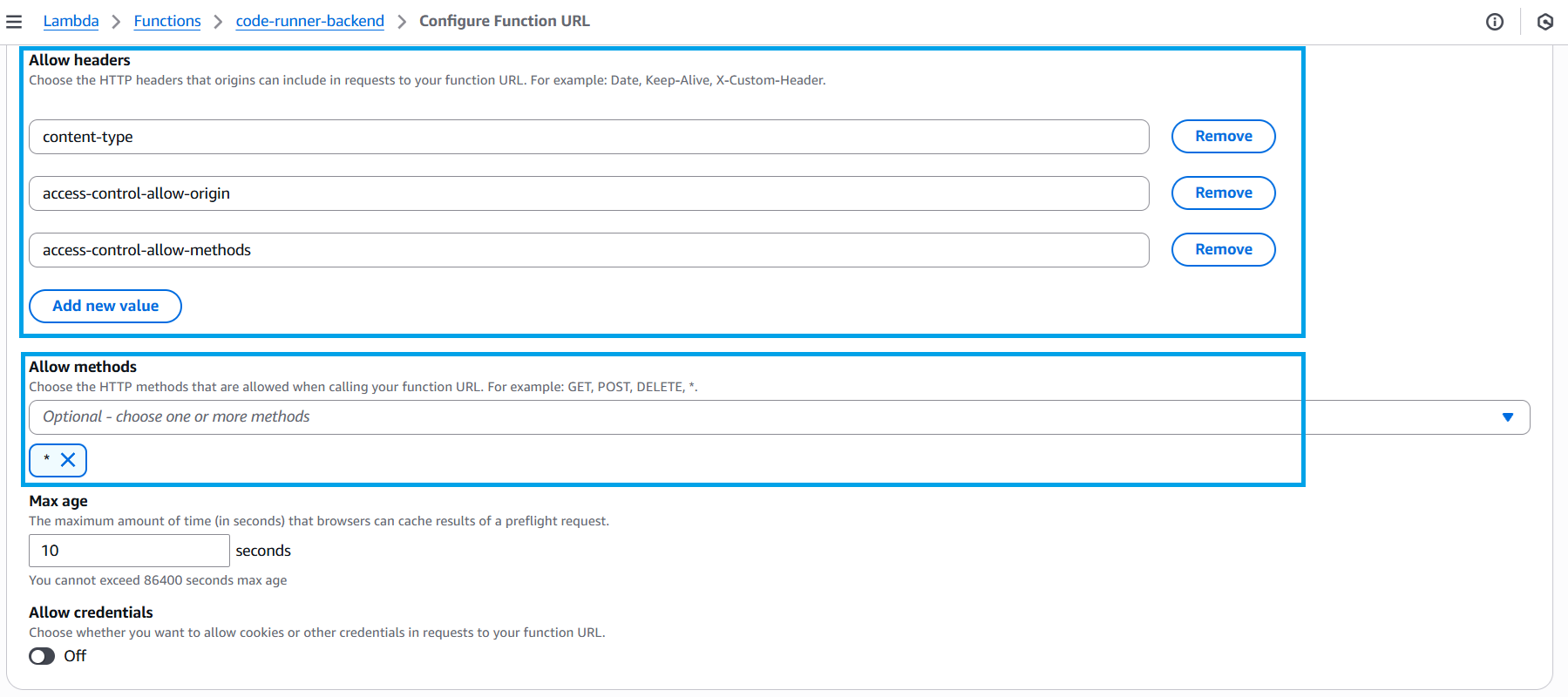 Configure Function URL (2)