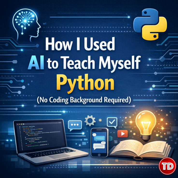how i used ai to teach myself python