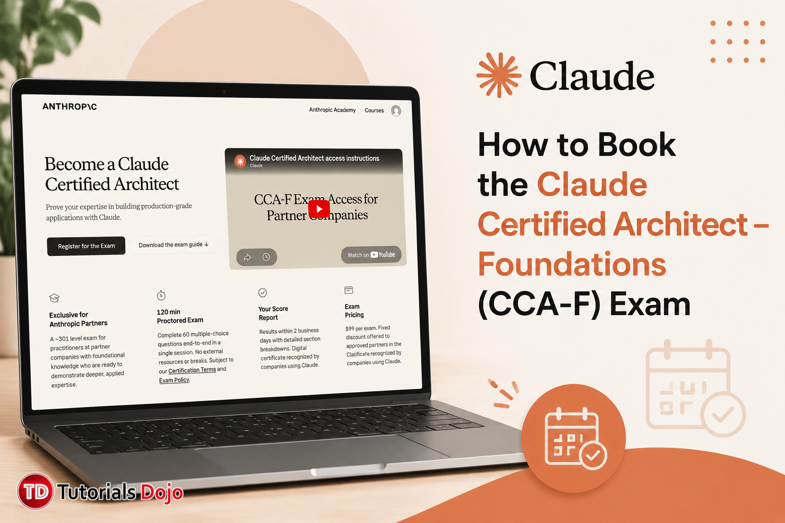 claude-book an exam