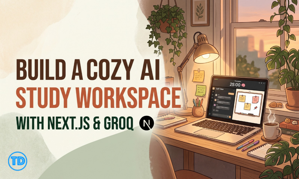Cozy AI Study Workspace Thumbnail